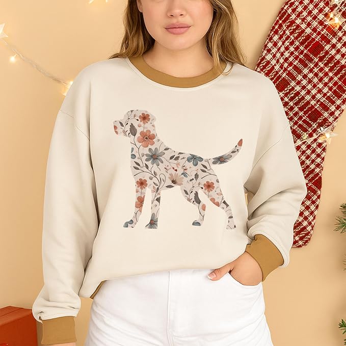 NAZENTI Personalized Dog Sweatshirt, Custom Photo Shirts, Dog Embroidered Shirt - Image 3