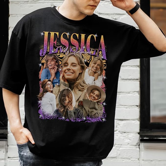 Custom Bootleg Rapper Graphic Tees Shirt – Retro 90s Vintage Style, - Image 8