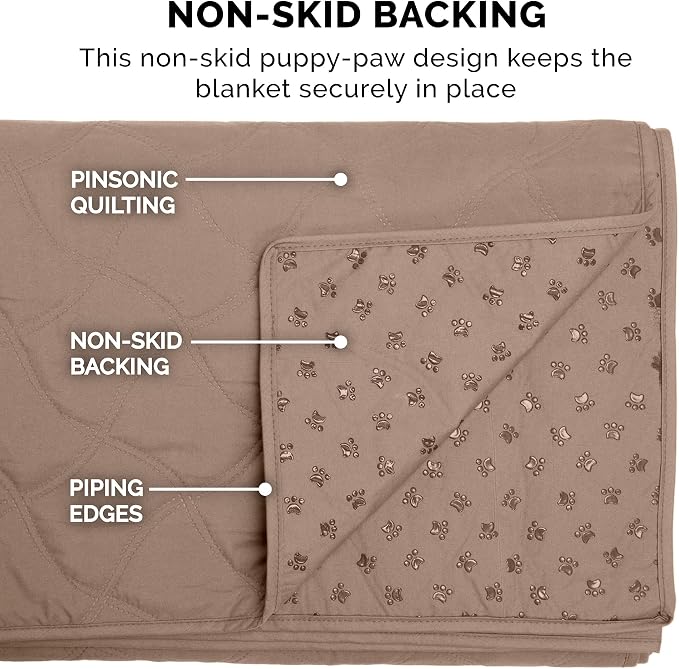 Furhaven Waterproof & Non-Slip King Size Mattress Cover Protector - Image 9