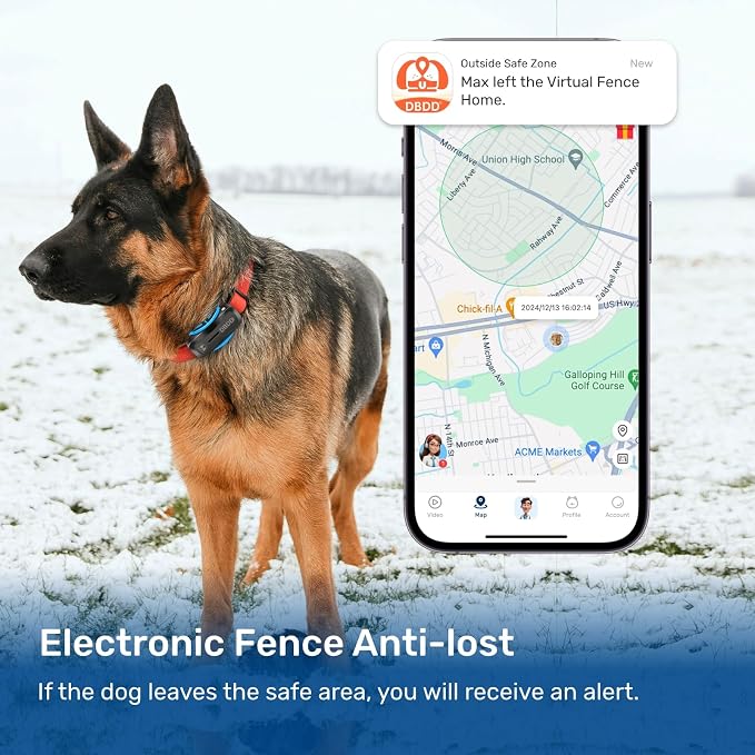 AI GPS Tracker for Dogs, Real Time Location and AI Vet Health Management - Image 4