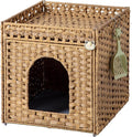 Cat Litter Box Enclosure Furniture, Hidden Litter Box by SETVSON