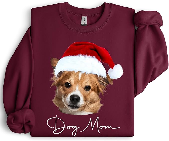 Custom Dog Mom Shirt for Women Pet Ears Sweatshirt - Image 9