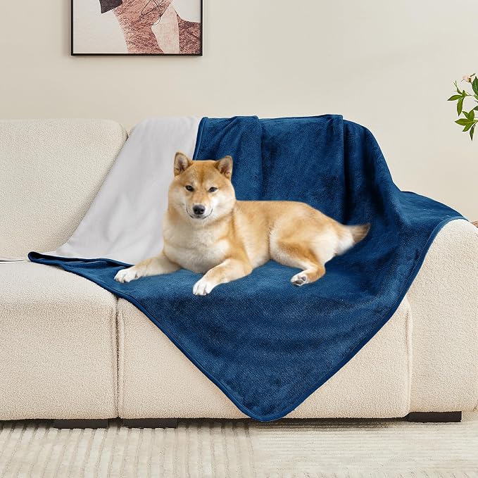 Waterproof Blanket 80"x90" for Adults, Reversible Waterproof Bed Cover for Dogs - Image 6