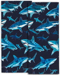 Cute Shark Hand Towels by amepay