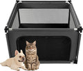 EHEYCIGA 42x42x26 Inches Puppy Playpen Without Top Cover by EHEYCIGA