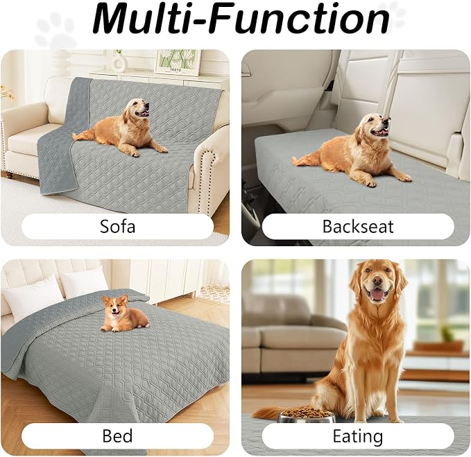 hyha Waterproof Dog Bed Blanket, Soft Pet Blankets, Waterproof Couch Cover - Image 5