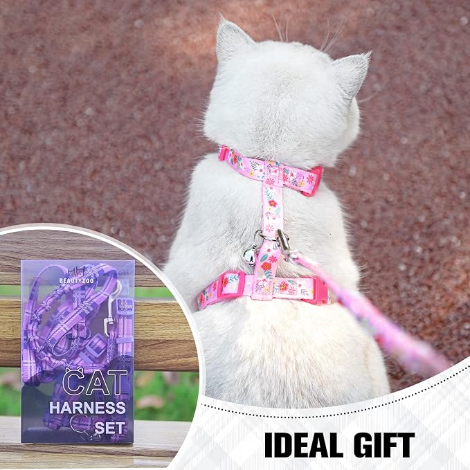 BEAUTYZOO Cat Harness and Leash Set Escape Proof - Image 6