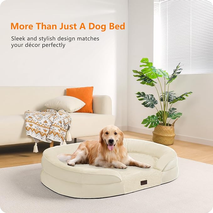 Dwanton Orthopedic Dog Bed for Large Dogs - Image 2