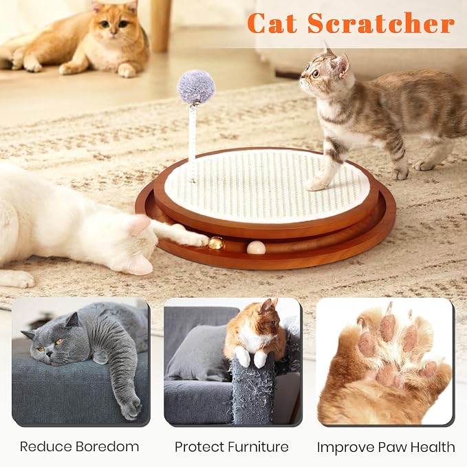 Cat Scratcher, Cat Cratch Sisal Pad - Image 3