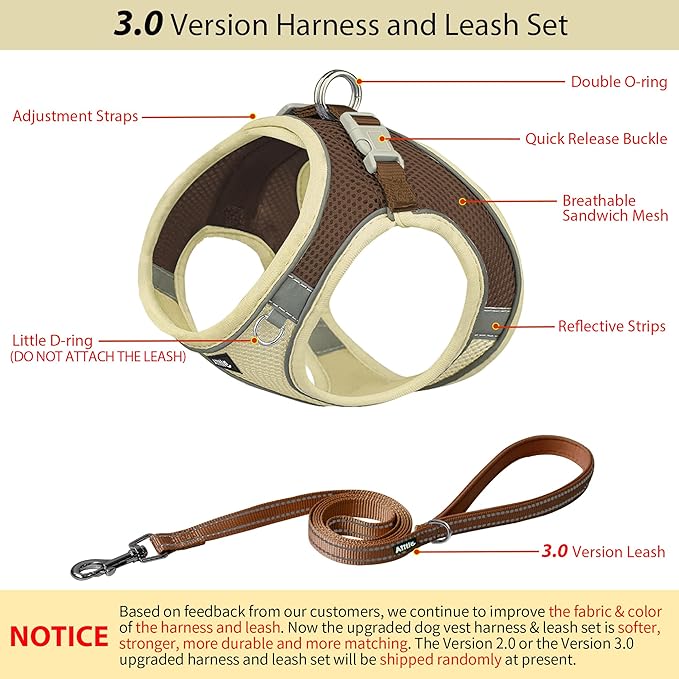 AIITLE Dog Harness, No-Pull Cat Harness - Image 3