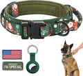 DAGANXI Christmas Tactical Dog Collar, Adjustable Military Training Nylon Dog by DAGANXI