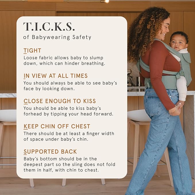 WildBird - Aerial Buckle Carrier - 2-24 Months - Standard Willow - Front or - Image 7