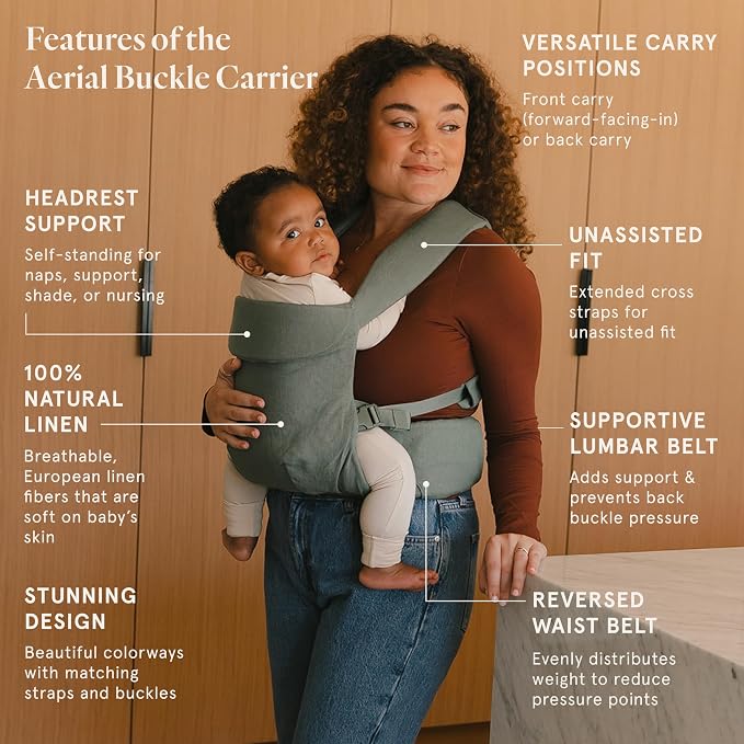 WildBird - Aerial Buckle Carrier - 2-24 Months - Standard Acadian - Front or - Image 2