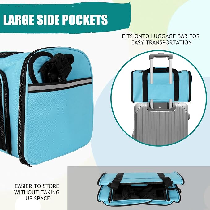 Top tasta Dog Cat Carrier Pet Carriers - Image 7