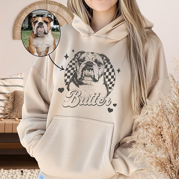 CHIARA CONTI11 Custom Dog Hoodie, Custom Pet Gifts, Custom Dog Shirt, Custom - Image 2