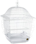 Prevue Pet Products Jumbo Scrollwork Bird Cage 220W White, 18-Inch by 18-Inch by PrevuePetProducts