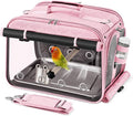 Suertree Bird Carrier Airline Approved, Bird Travel Cage by Suertree