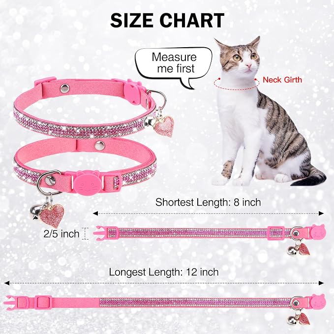 Rhinestone Cat Collar Breakaway - Image 2