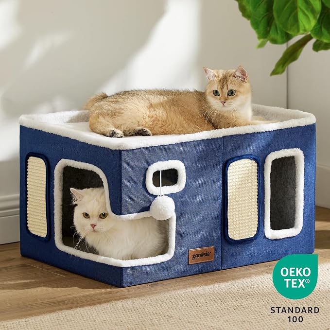 Extra-Wide Cat House for Indoor Cats - Image 7