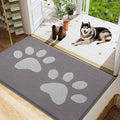 Buganda Dog Door Mat for Muddy Paws, Absorbent Dirt Trapper Washable Indoor by Buganda
