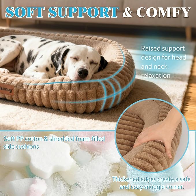 Dog Bed for Extra Large Dogs, Cute XL Dog Bed - Image 3