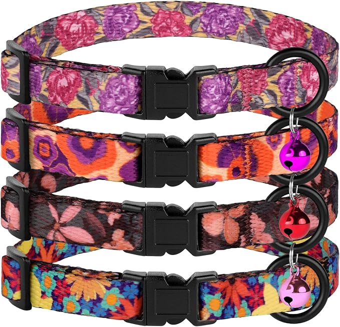 4PCS Breakaway Cat Collars - Image 9