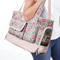 Dog Carrier, Cat Carrier, Pet Carrier, Foldable Waterproof Premium PU Leather by WelcomeToJohomviin