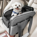 PETSFIT Multipurpose Console Dog Car Seat, Portable Small Dog Car Seat by Petsfit