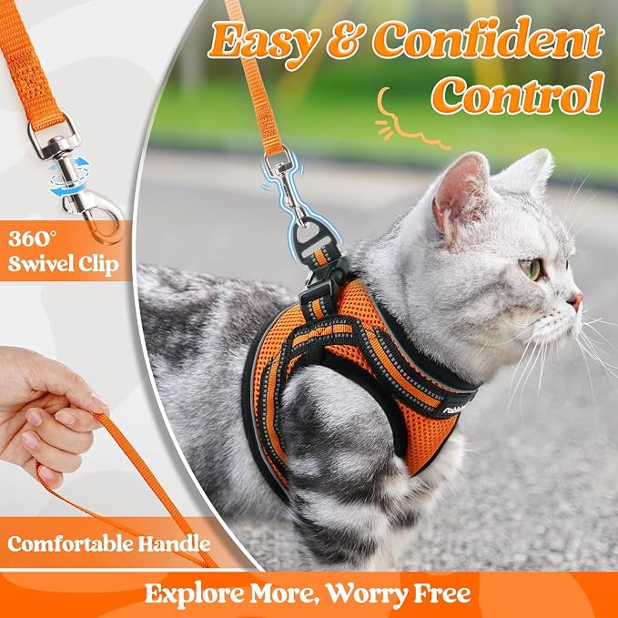 rabbitgoo Cat Harness and Leash Set - Image 5