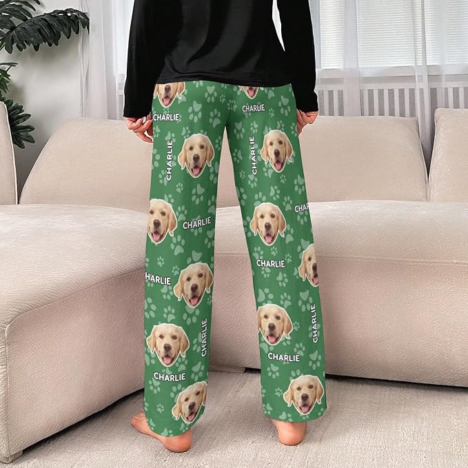 Custom Pajamas Pants with Photo - Image 5