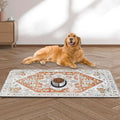 Large Pet Feeding Mat, Non Skid Cat Bowl Mat, No Stains Quick Dry by yuzshin