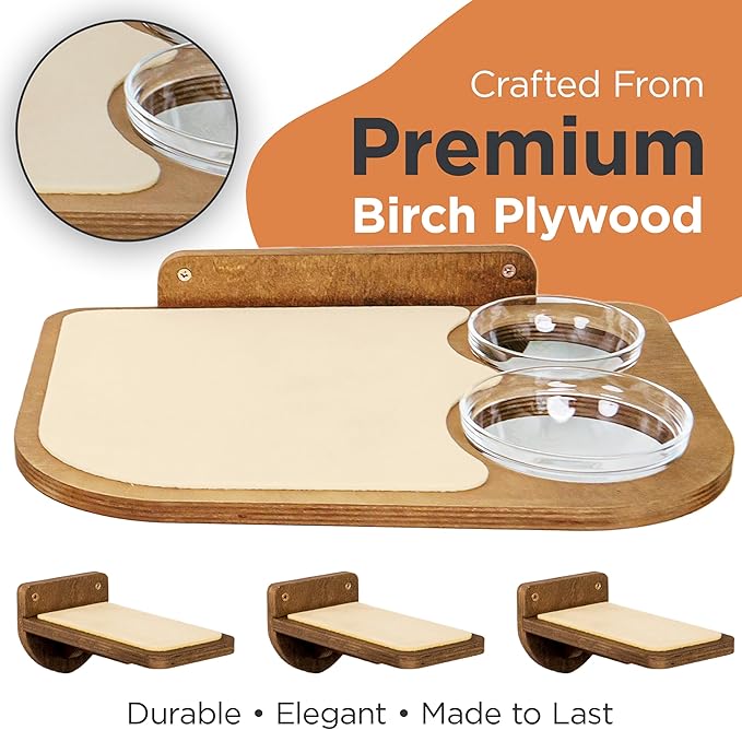 INICIO Cat Shelves – Dog Proof Feeding Station - Image 3