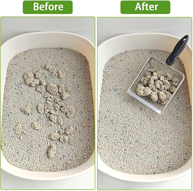 Widened Metal Cat Litter Scoop, Cat Scooper - Image 4