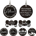 UltraJoys Stainless Steel Pet ID Tag Dog Name Tags Personalized Front and Back by UltraJoys