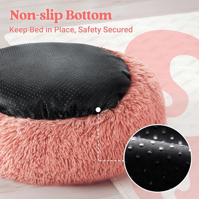 rabbitgoo Calming Dog Bed for Small Medium, 30 inches Pet Bed Machine Washable - Image 7