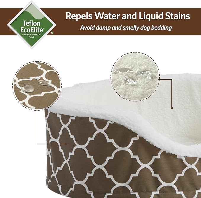 MidWest Homes for Pets Orthoperdic Egg-Crate Nesting Pet Bed w/Teflon Fabric - Image 3