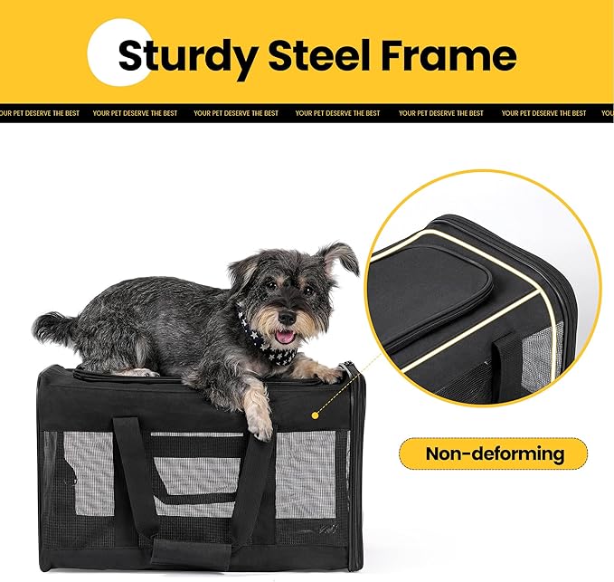 Dog Carrier Soft Sided, Large Cat Carrier - Image 8