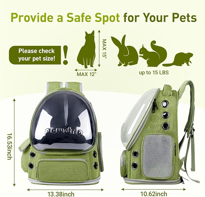 Pawstrip Cat Backpack Carrier - Image 5