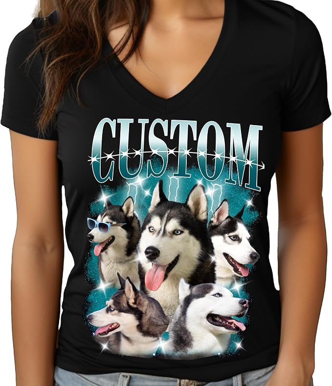 Custom Dog Mom Shirt for Women Pet Ears Sweatshirt - Image 3