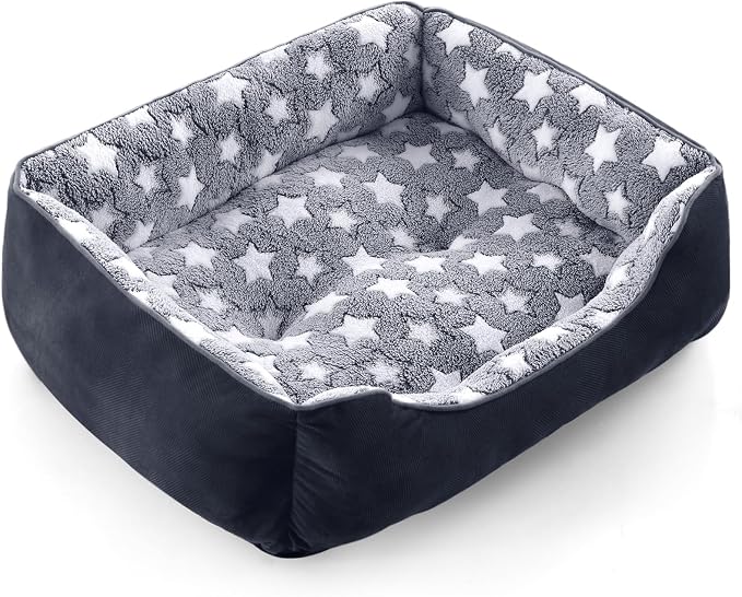 GASUR Small Dog Beds Small Size Dogs, Rectangle Washable Dog Bed, Orthopedic by GASUR