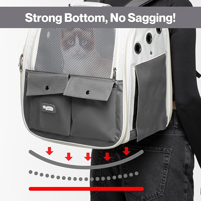 Pet Carrier Backpack for Cats & Dogs up to 22 LBS – Airline Approved Cat - Image 4