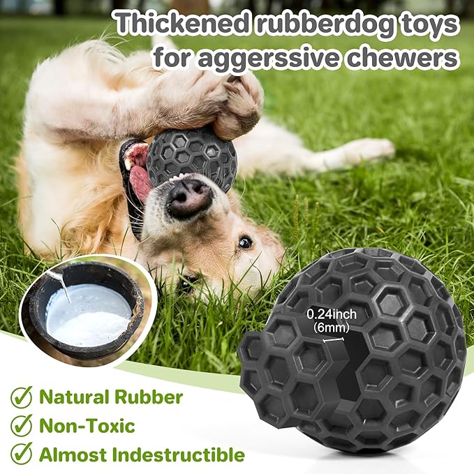 Interactive Squeaky Dog Balls Puppy Toys, Dog Toys - Image 3