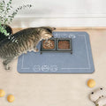 YCT Cat Pet Food Mat, Cat Feeding Mat, Non-Slip Bottom Absorbent Pet Mat by YCT