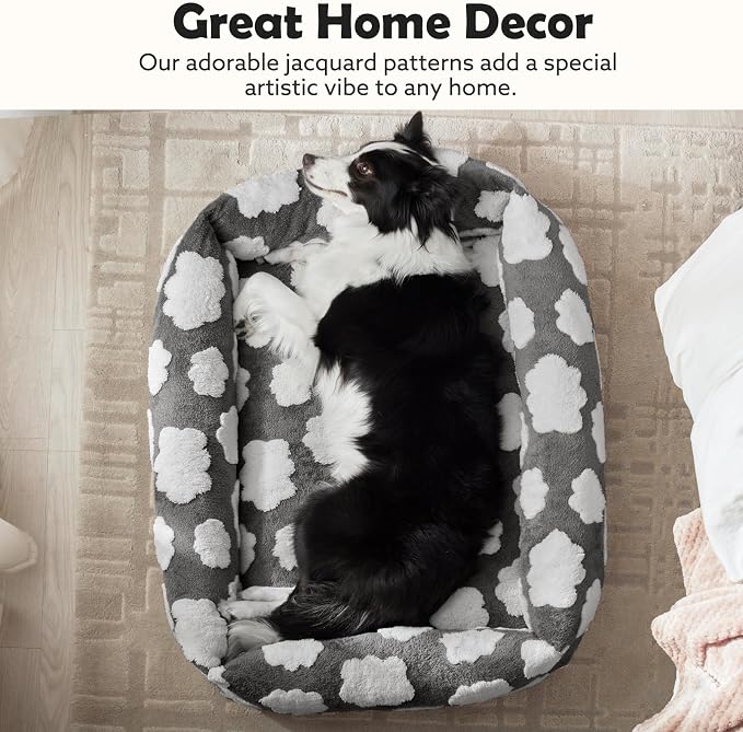 JOEJOY Small Dog Bed for Small Dogs, Rectangle Washable Orthopedic Dog Bed - Image 4