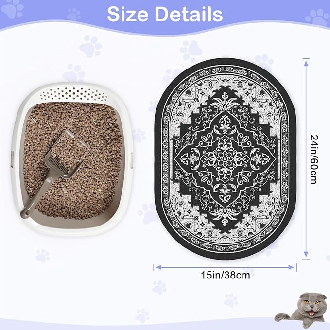 Bienbee Cat Litter Mat, Urine and Water Proof - Image 6