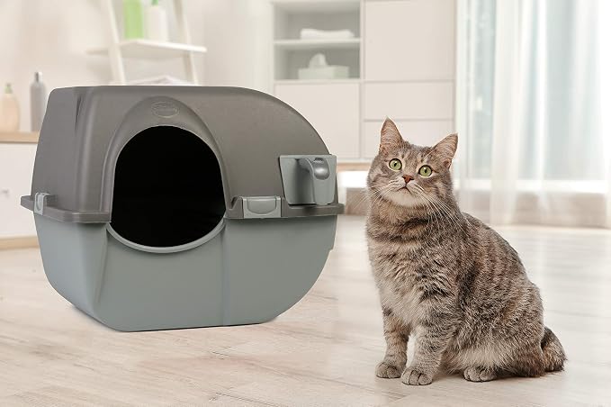 Omega Paw Roll 'n Clean Self Cleaning Litter Box - Image 3
