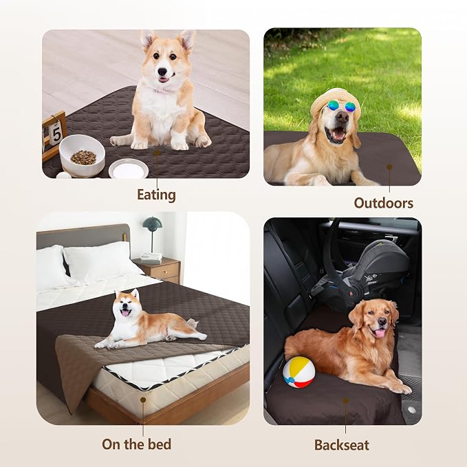gogobunny 100% Double Sided Waterproof Dog Blanket Soft Pet Bed Cover - Image 2