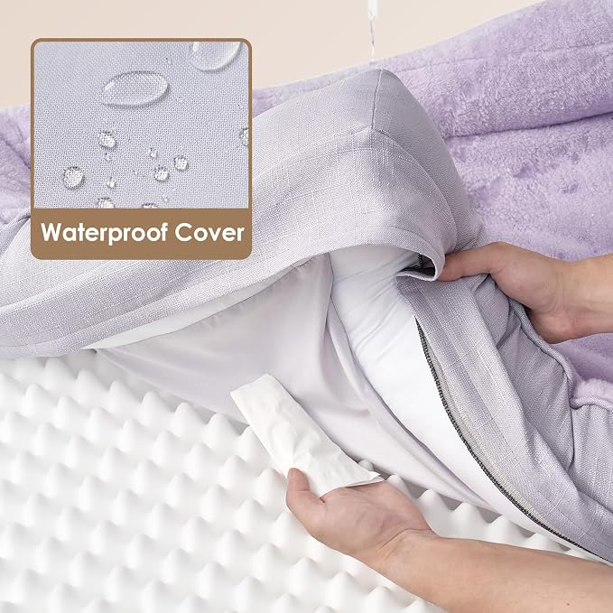 EHEYCIGA Orthopedic XL Dog Bed for Large Sized Dog, Waterproof Liner & Washable - Image 3