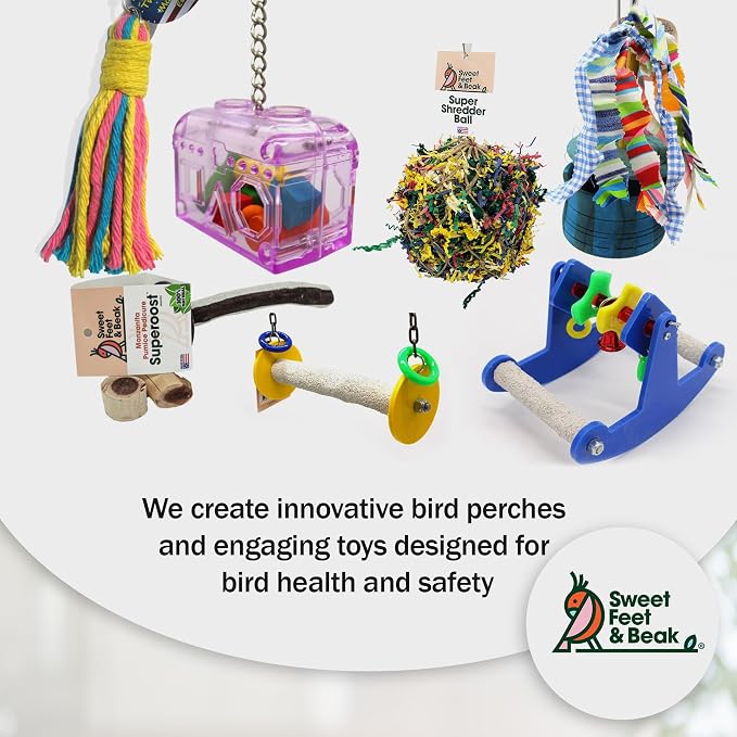 Sweet Feet & Beak Cotton 11" Rope Toy - Image 7