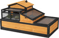 PawHut 3- Room Tortoise House Habitat by PawHut
